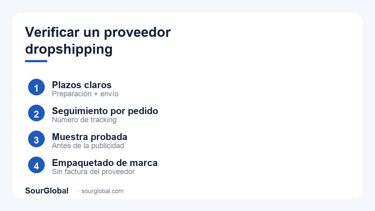 Verificar un proveedor dropshipping en 4 pasos
