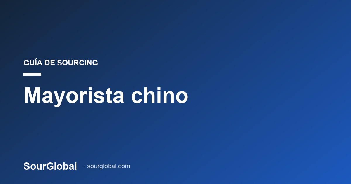mayorista chino